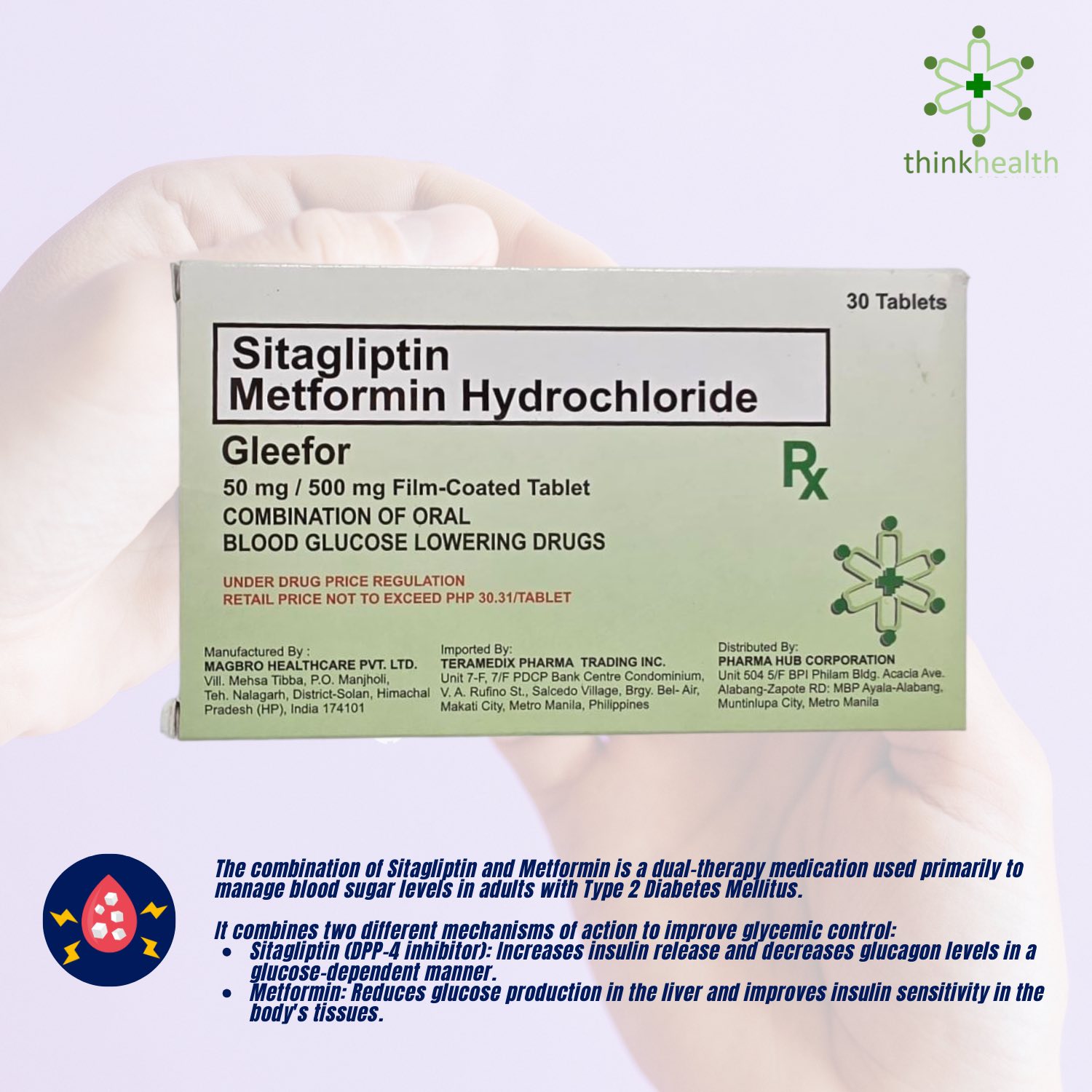 Gleefor Sitagliptin Tablets for Type 2 Diabetes